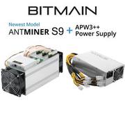 Bitman Antminer S9 Bitcoin Miner 14TH/S + PSU